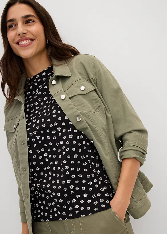 T-shirts en coton extensible, bonprix