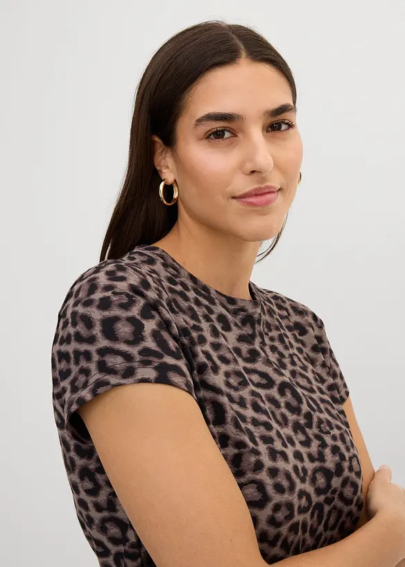 T-shirts en coton extensible, bonprix