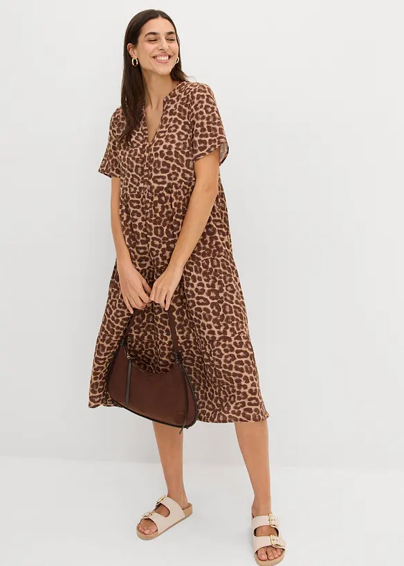 Robe douce en gaze de coton, bonprix