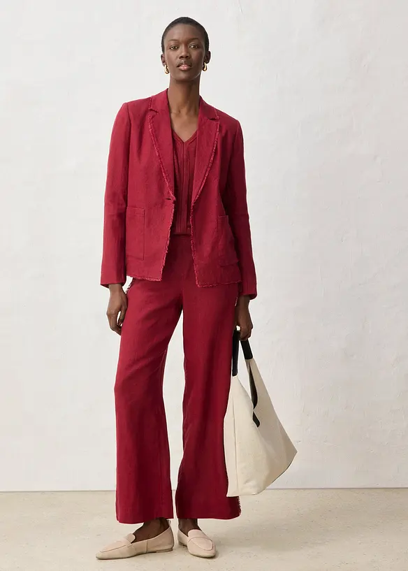 Blazer 100% lin, bonprix