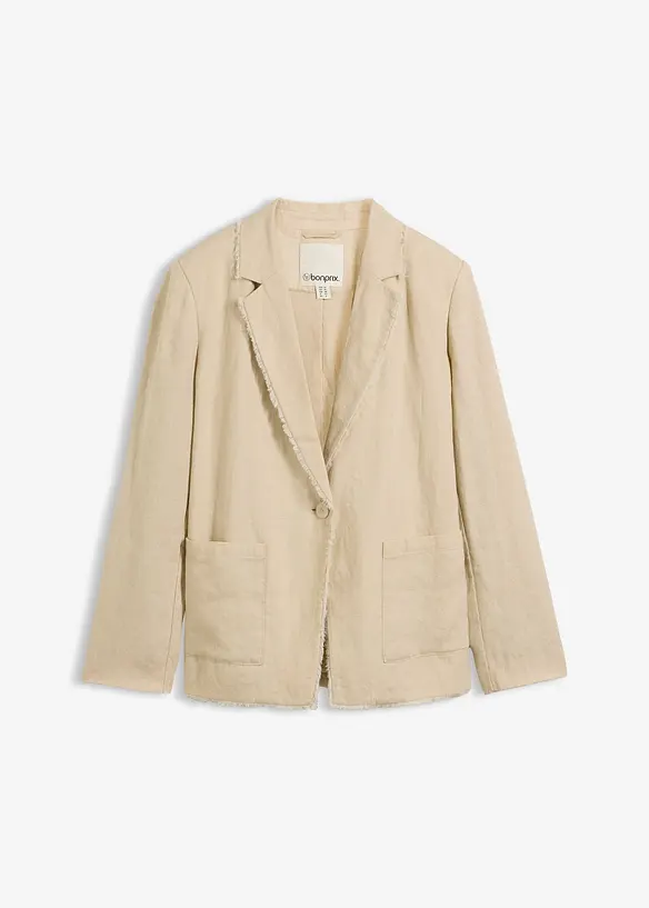 Blazer 100% lin, bonprix