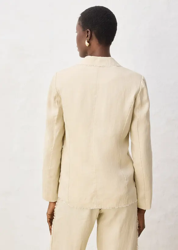 Blazer 100% lin, bonprix