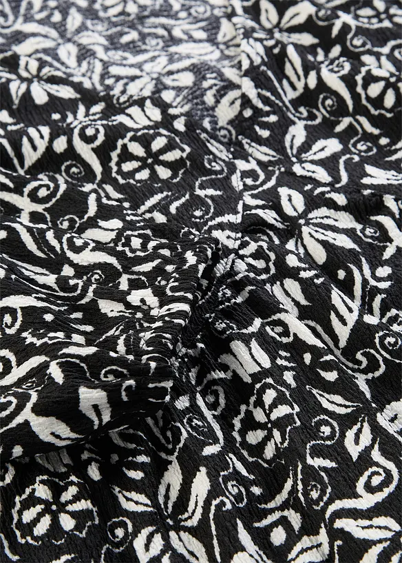 Robe-tunique en cr&ecirc;pe l&eacute;ger, bonprix