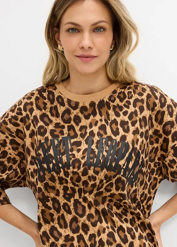 T-shirt oversize 100% coton, bonprix