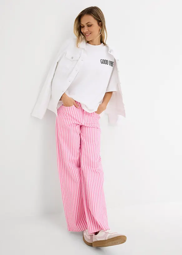 T-shirt oversize 100% coton, bonprix