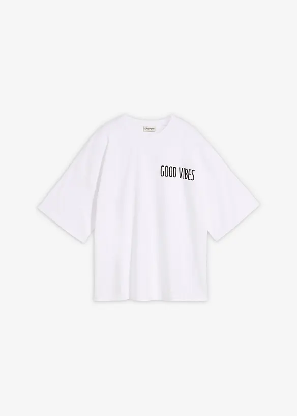 T-shirt oversize 100% coton, bonprix
