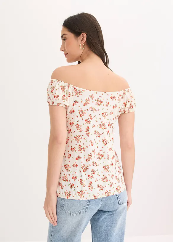 T-shirt en viscose extensible, bonprix