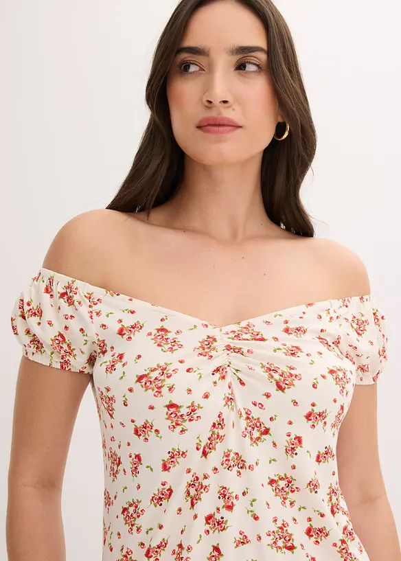 T-shirt en viscose extensible, bonprix