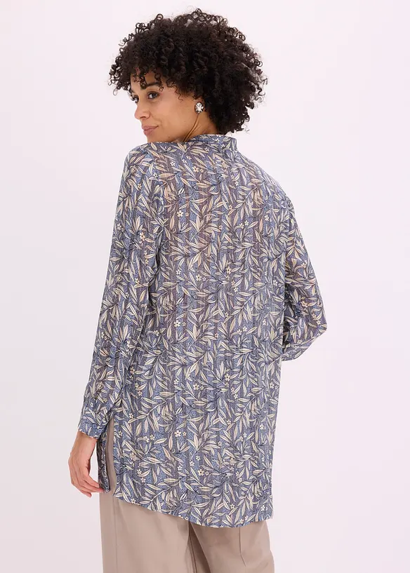 Chemisier long en mousseline, bonprix