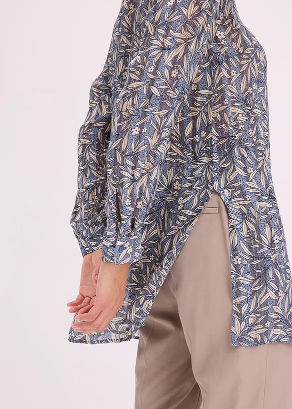 Chemisier long en mousseline, bonprix