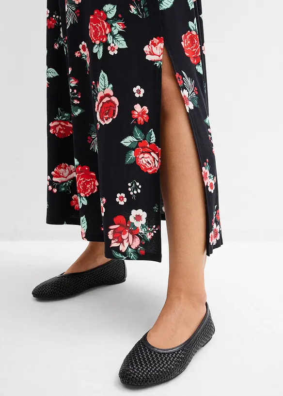 Robe longue en viscose extensible, bonprix