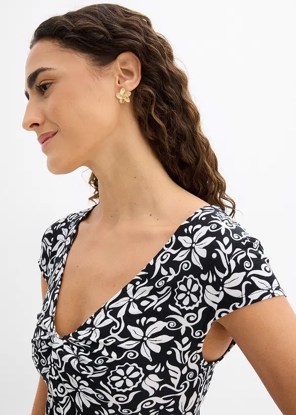 T-shirt en viscose extensible, bonprix