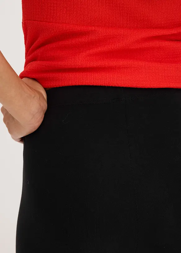 Legging corsaire &agrave; dentelle, bonprix