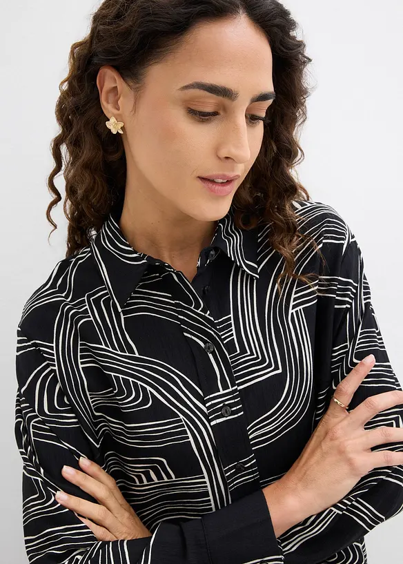 Chemisier en viscose majoritaire, bonprix