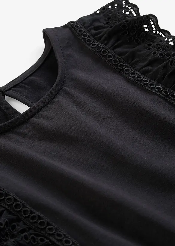 Top en coton extensible, bonprix