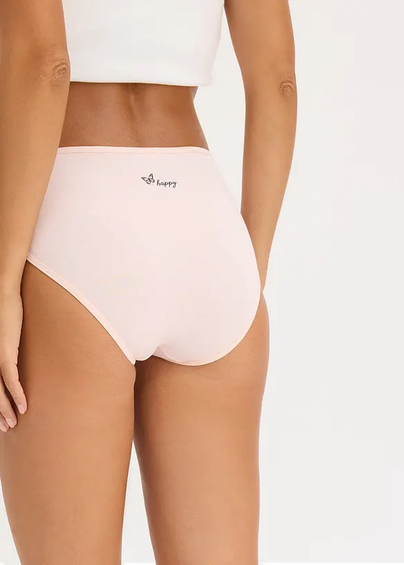 Lot de 4 culottes maxi coton doux, bonprix