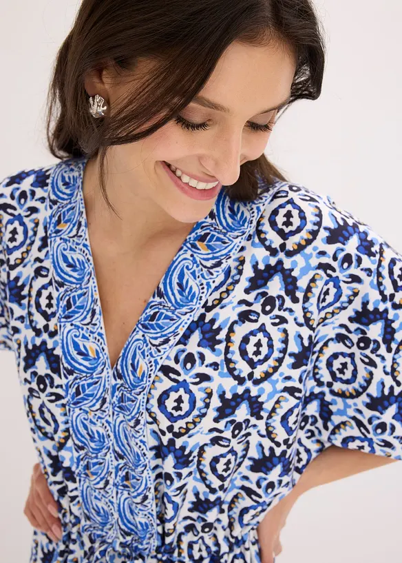 Robe longue en jersey, bonprix