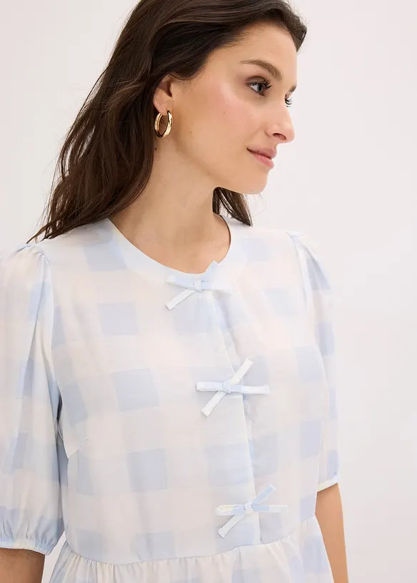 Blouse avec n&oelig;uds, bonprix