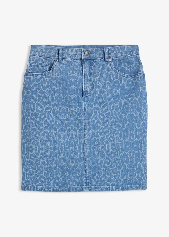 Jupe en jean, bonprix