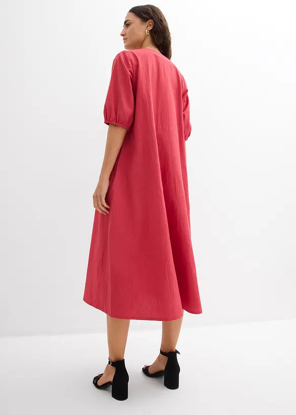 Robe midi 100% coton, bonprix