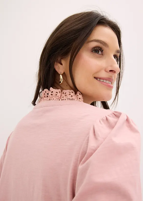 T-shirt manches longues 100% coton, bonprix