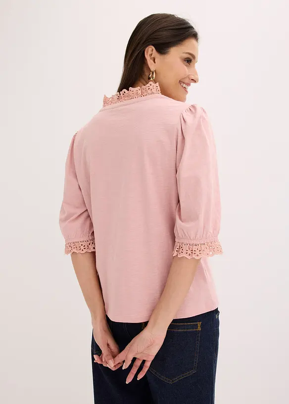 T-shirt manches longues 100% coton, bonprix