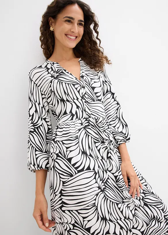 Robe-tunique douce en jersey viscose, bonprix