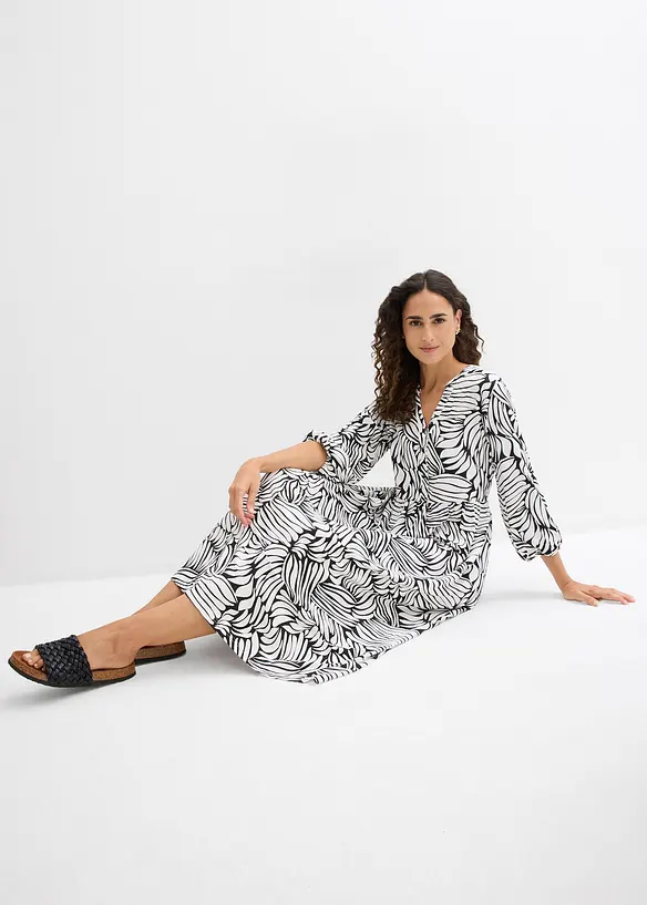 Robe-tunique douce en jersey viscose, bonprix