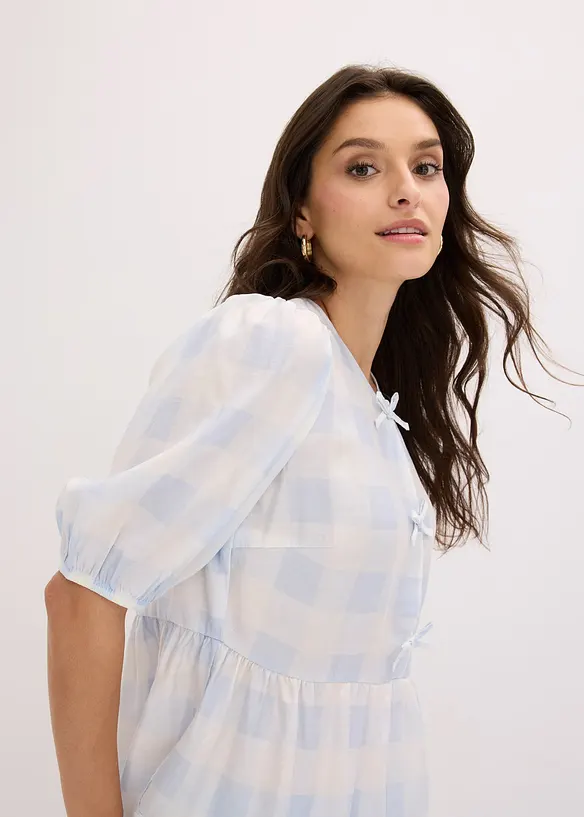 Blouse avec n&oelig;uds, bonprix