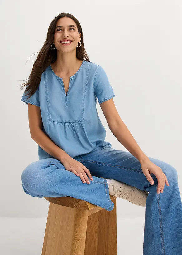 Tunique en jean, bonprix