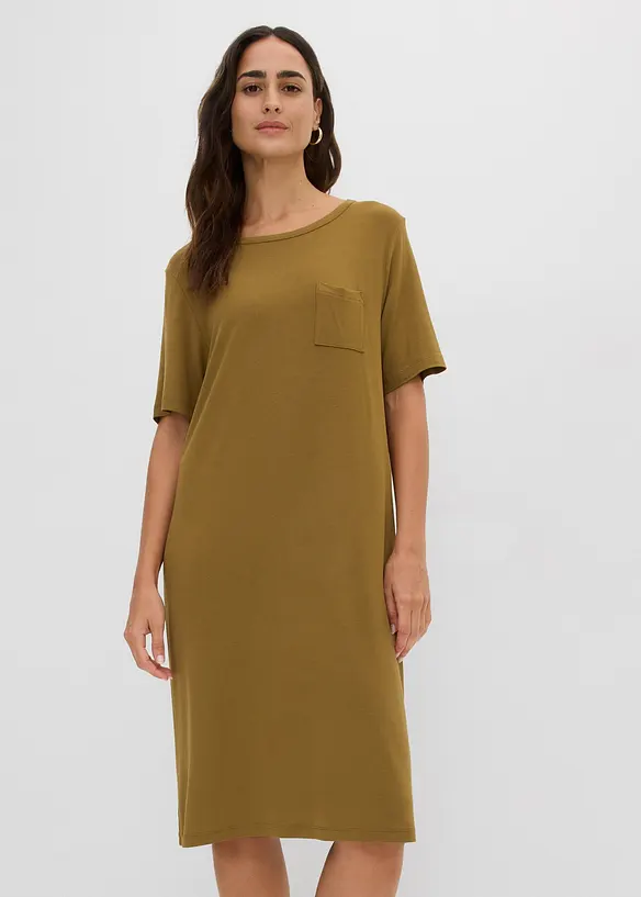 Robe douce en jersey viscose, bonprix