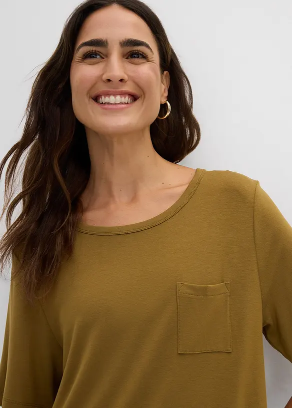 Robe douce en jersey viscose, bonprix