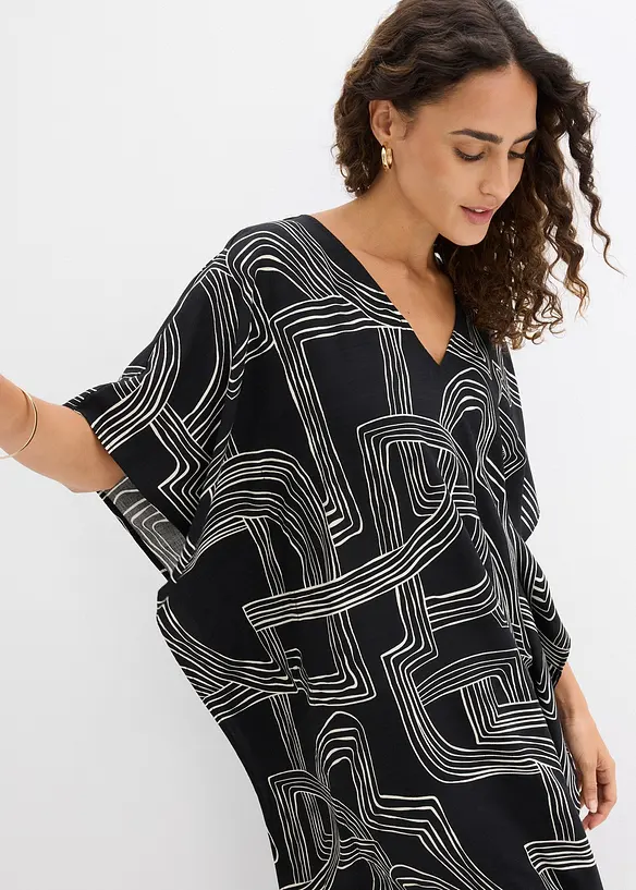 Robe caftan en viscose majoritaire, bonprix
