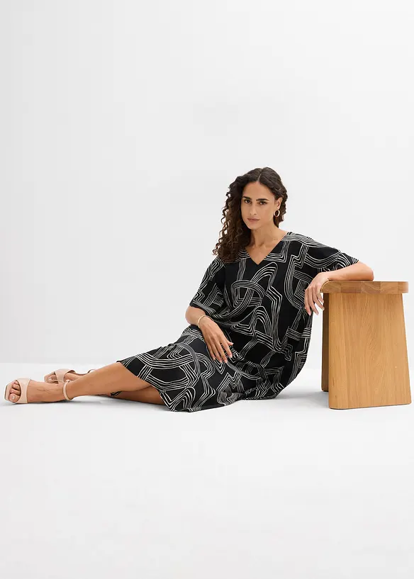 Robe caftan en viscose majoritaire, bonprix