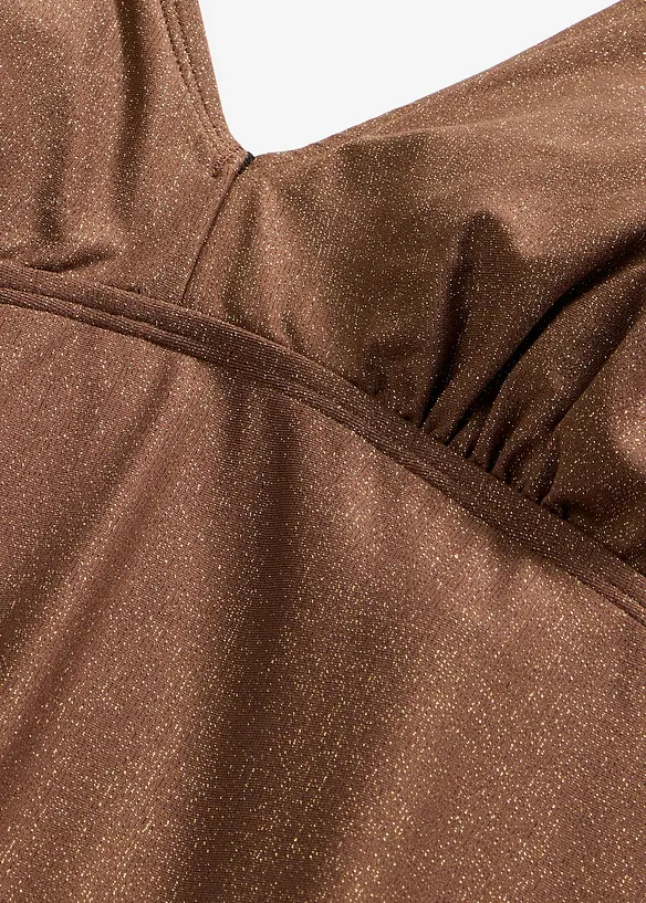 Tankini en mati&egrave;re brillante (ens. 2 pces), bonprix