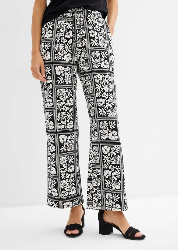 Pantalon en jersey Punto di Roma, bonprix