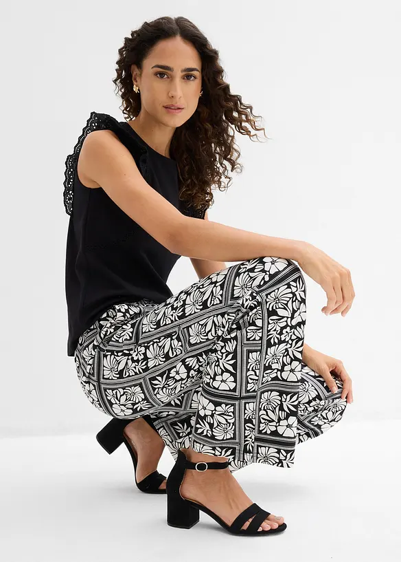 Pantalon en jersey Punto di Roma, bonprix