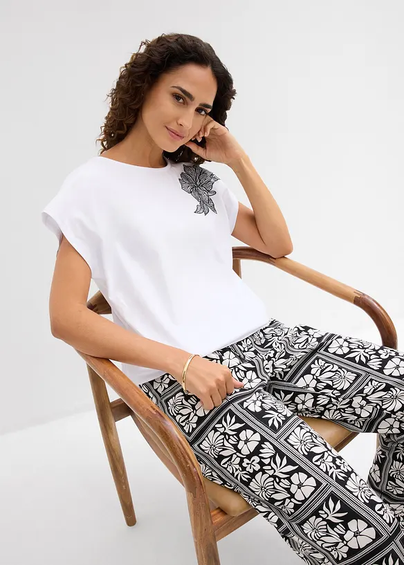 T-shirt oversize 100% coton, bonprix