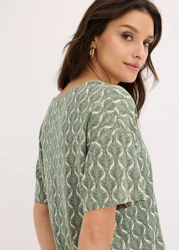 T-shirt oversize en viscose extensible, bonprix