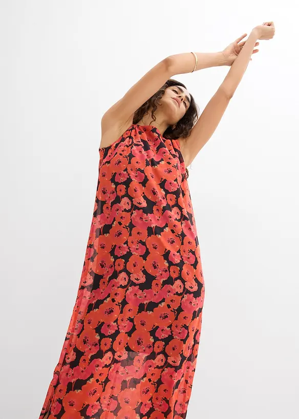 Robe longue en mousseline, bonprix