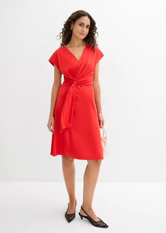 Robe midi en Punto di Roma, bonprix