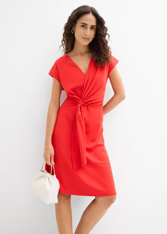 Robe midi en Punto di Roma, bonprix