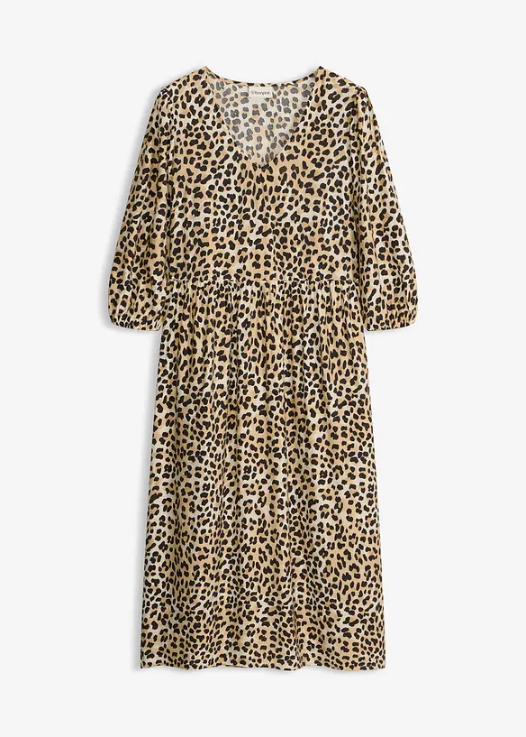 Robe-tunique fluide en viscose majoritaire, bonprix