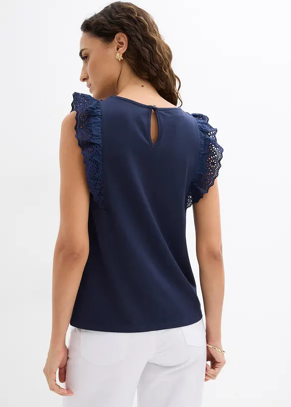 Top en coton extensible, bonprix