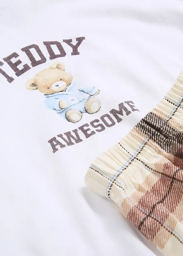 Pyjashort doux en coton, bonprix