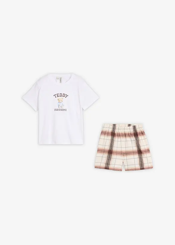 Pyjashort doux en coton, bonprix