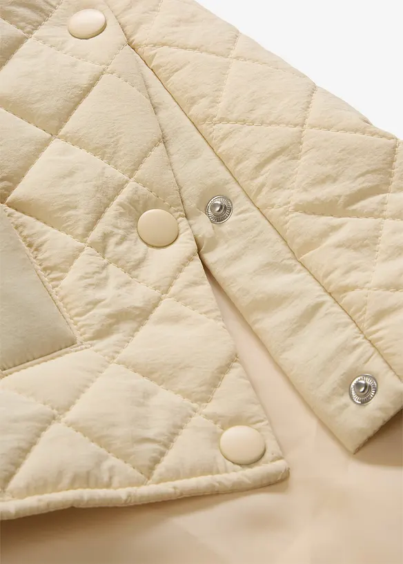 Veste de grossesse pour la mi-saison avec manches amovibles et empi&egrave;cement porte-b&eacute;b&eacute;, bonprix