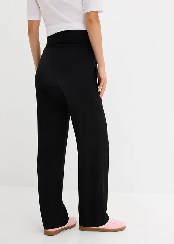 Pantalon de grossesse loose et confortable en cr&ecirc;pe de viscose, bonprix