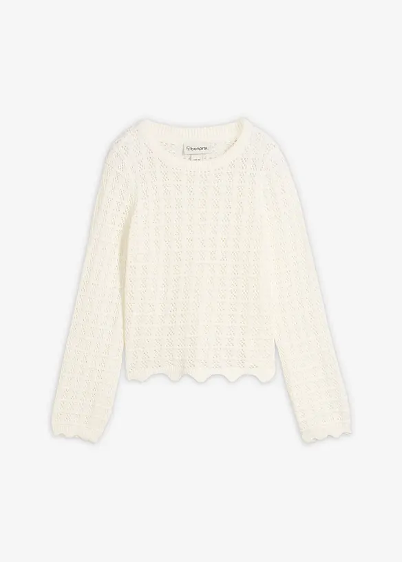 Pull ajour&eacute;, bonprix