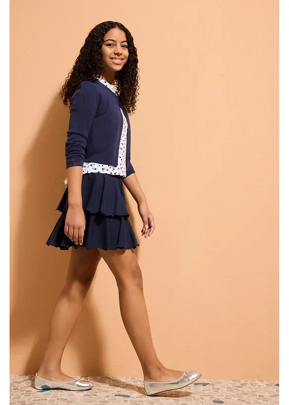 Jupe-short en jersey de coton, bonprix